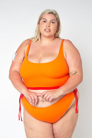 Bum Out Reversible High Waist In All The Fire - Manners London