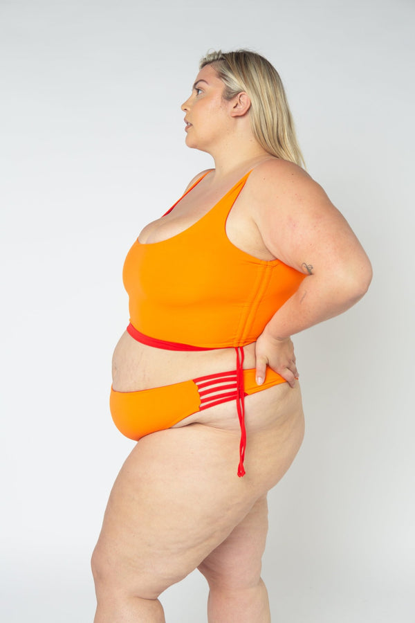 Bum Out Reversible High Waist In All The Fire - Manners London