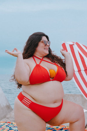 Bum Out Reversible High Waist In All The Fire - Manners London