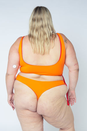 Bum Out Reversible High Waist In All The Fire - Manners London