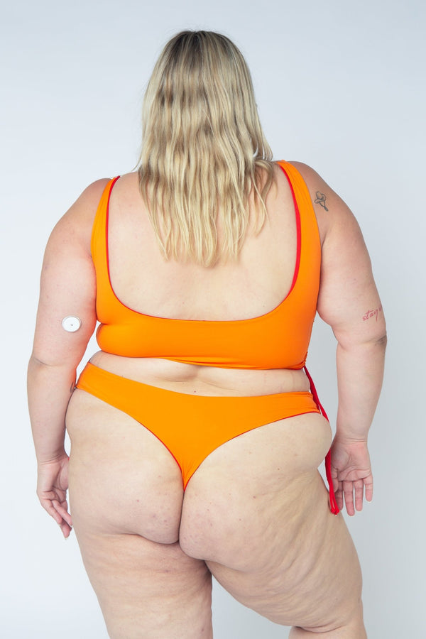 Bum Out Reversible High Waist In All The Fire - Manners London