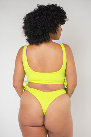 Bum Out Reversible High Waist In Grape And Apple Sours - Manners London