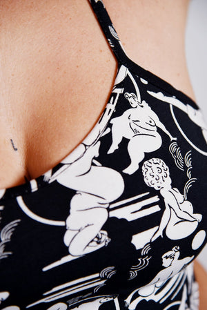 Crop Vest in Libre - Manners London