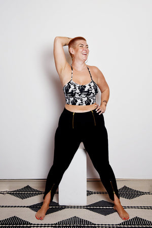 Crop Vest in Libre - Manners London