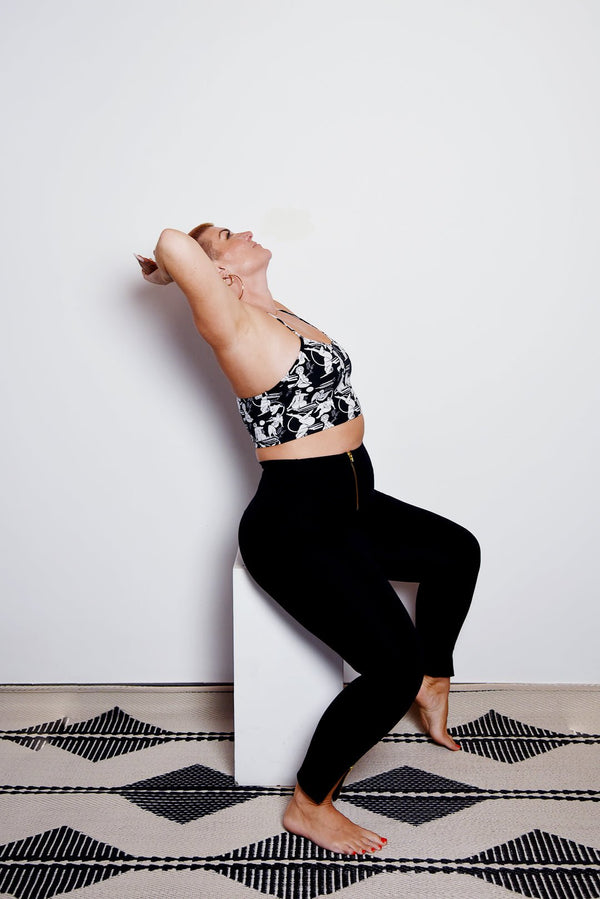 Crop Vest in Libre - Manners London