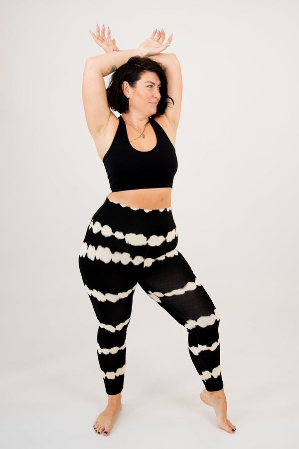 Cross Back Crop Bra In Black - Manners London