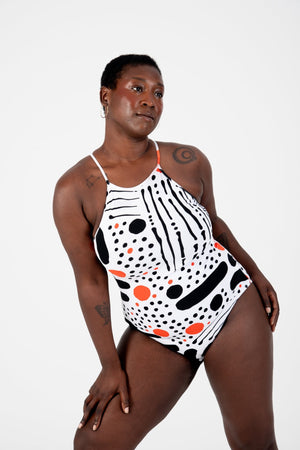 Eka Bodysuit in Cuppa - Manners London