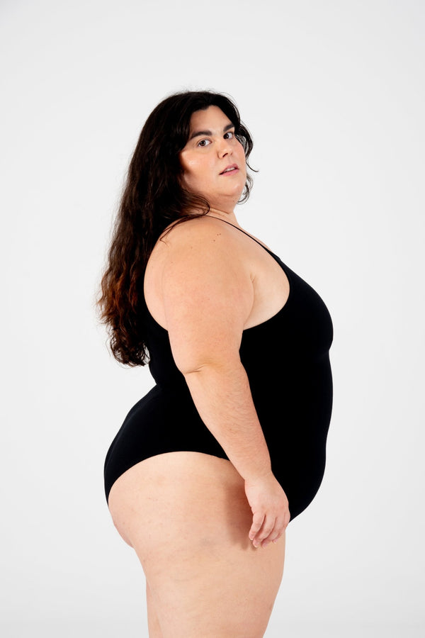 Eka Bodysuit Tall In Black - Manners London