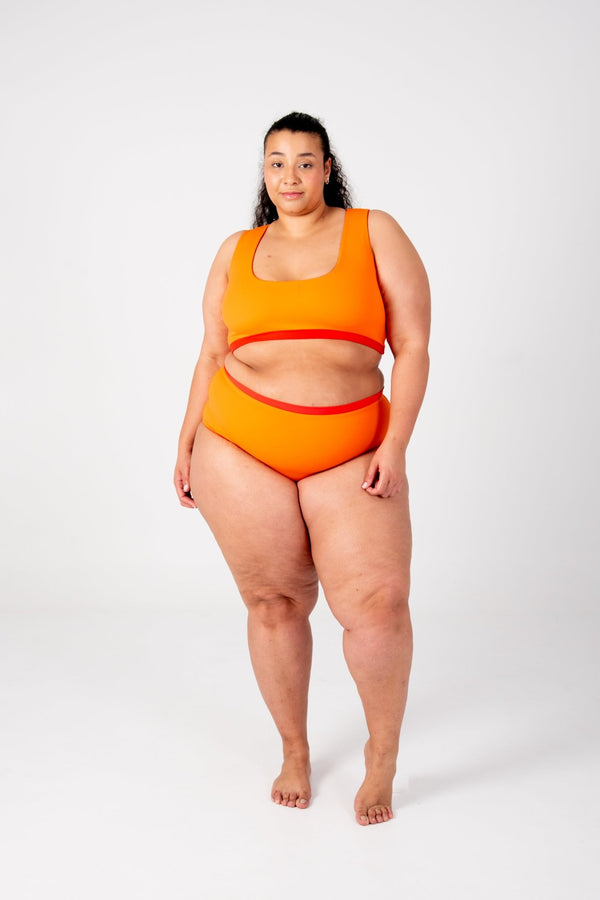 Got - You - Cover Reversible High Waist Regular In All The Fire - Manners London