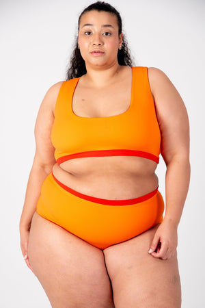 Got - You - Cover Reversible High Waist Regular In All The Fire - Manners London