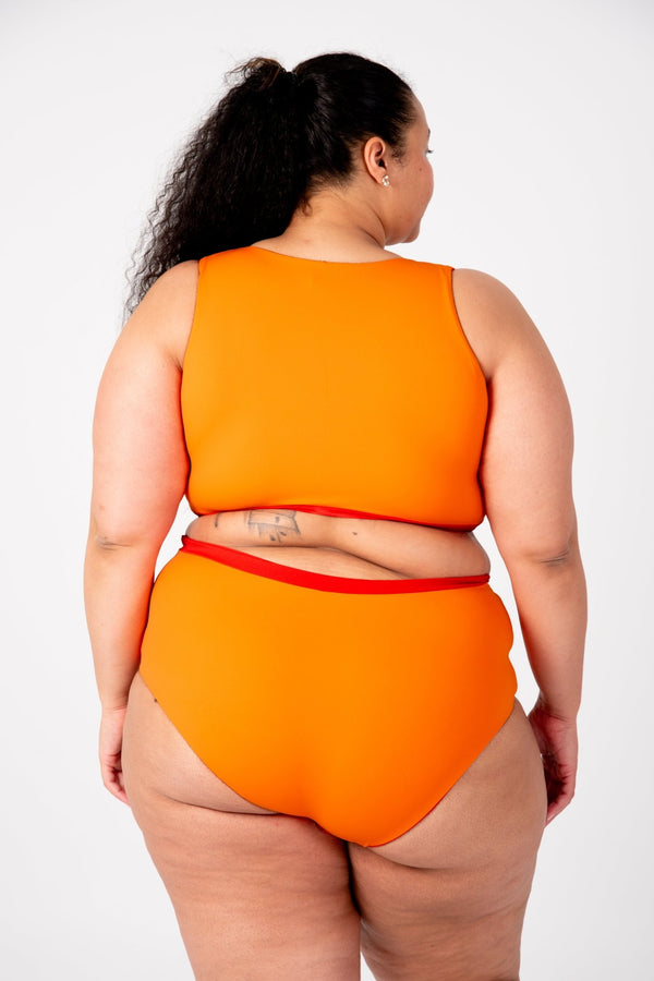 Got - You - Cover Reversible High Waist Regular In All The Fire - Manners London