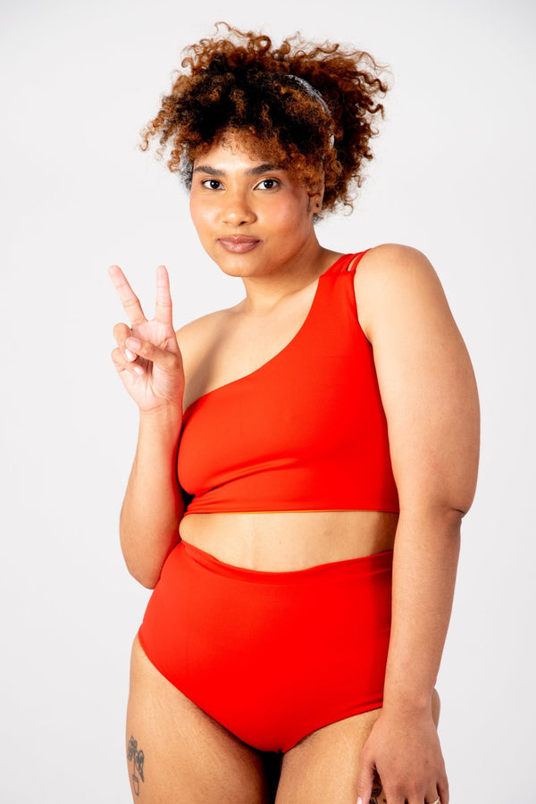 Got - You - Cover Reversible High Waist Regular In All The Fire - Manners London