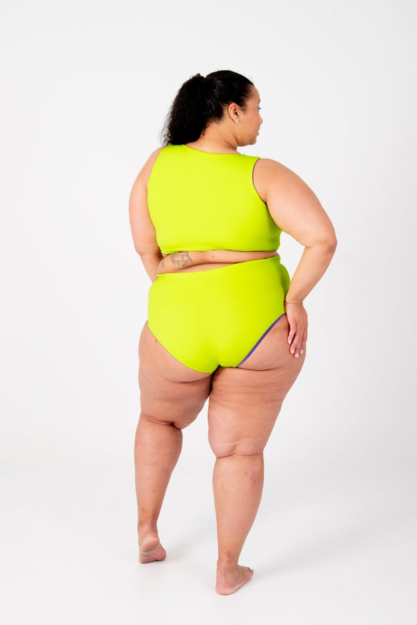 Got - You - Cover Reversible High Waist Regular In Grape And Apple Sours - Manners London