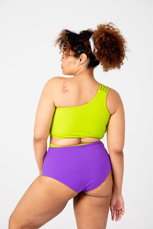 Got - You - Cover Reversible High Waist Regular In Grape And Apple Sours - Manners London