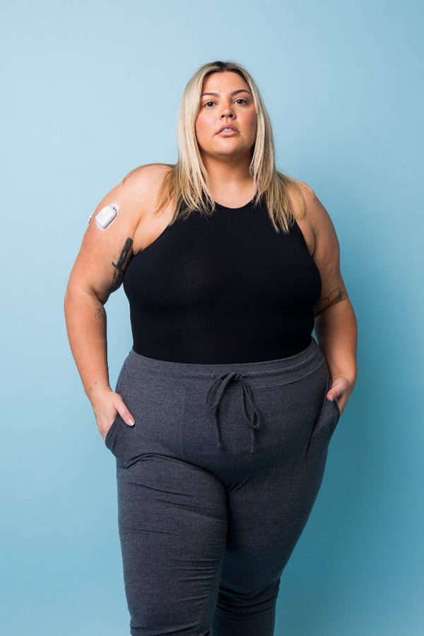 Iza Full Length Vest Top in Black - Manners London