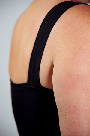 Keja Top Crop in Black - Manners London