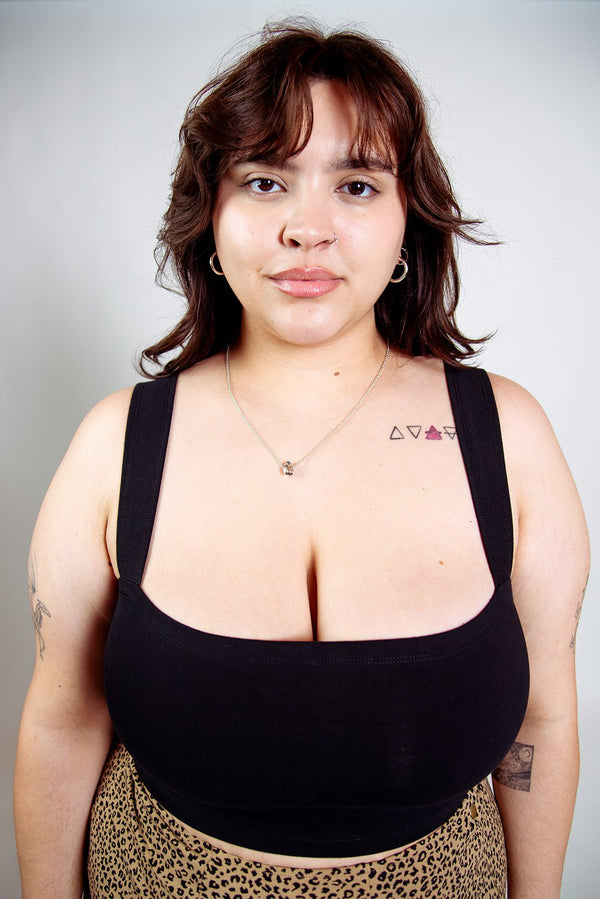 Keja Top Full Length in Black - Manners London