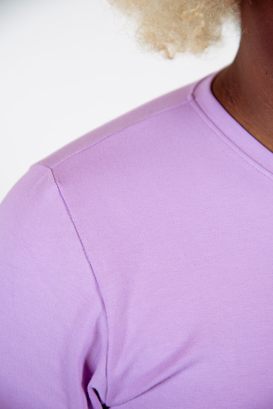 Leki Full Length Top in Lilac - Manners London