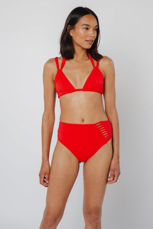 Multi Tie Reversible Top In All The Fire - Manners London