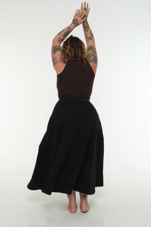 NEW IZA MID CROP 3 PACK in Cafè, Polka dot and Black - Manners London