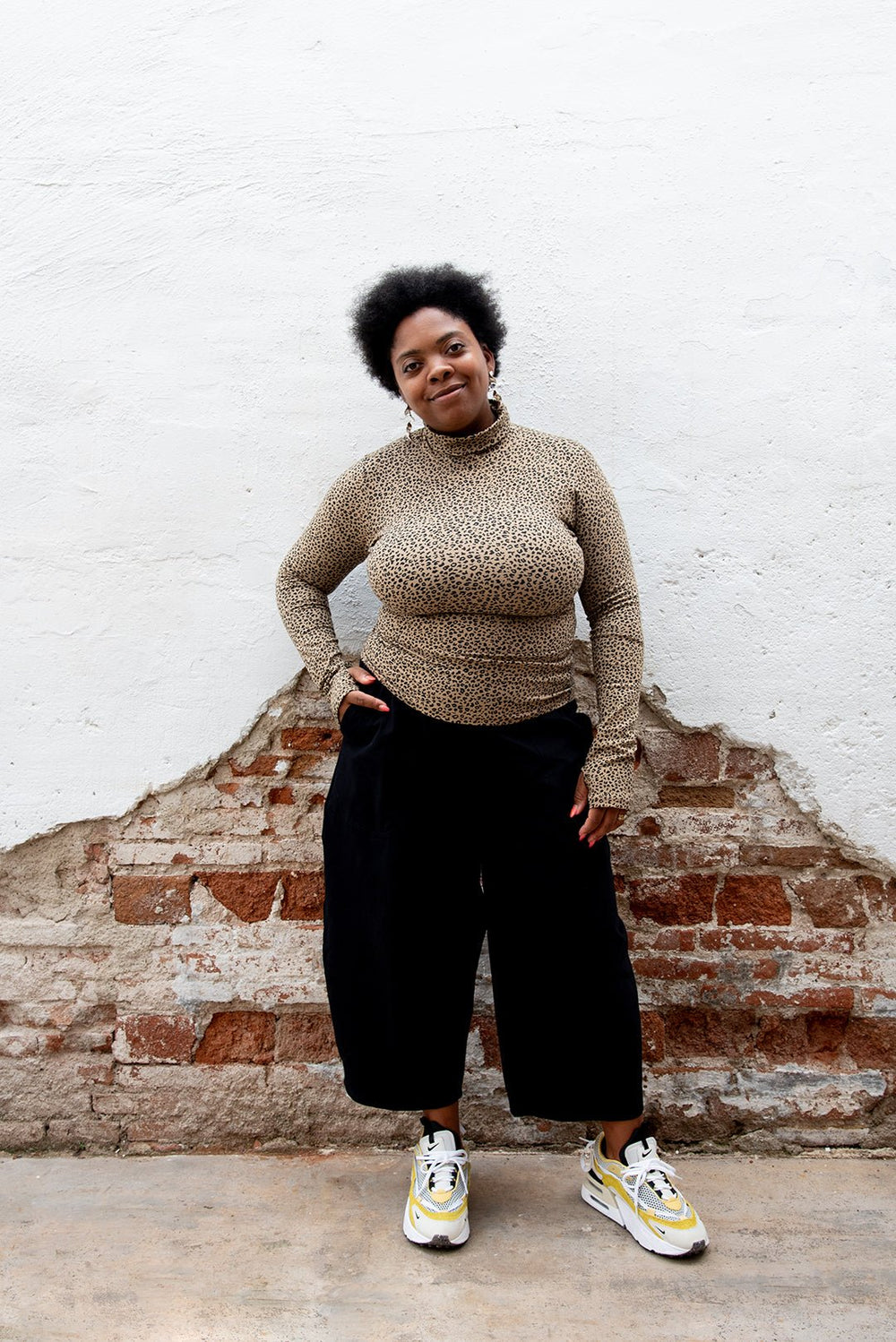 Puff Pants Petite in Black - Manners London