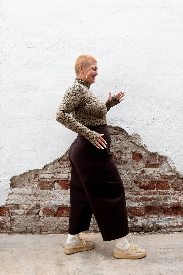 Puff Pants Regular in Cafe - Manners London