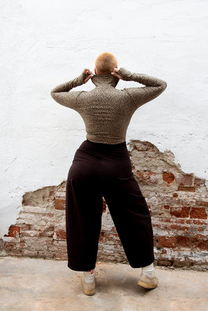 Puff Pants Regular in Cafe - Manners London