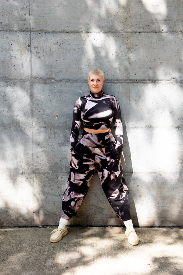 Puff Pants Regular in Hujan Manis - Manners London