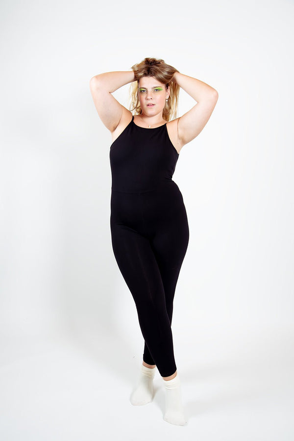 Santai Jumpsuit in Black - Manners London