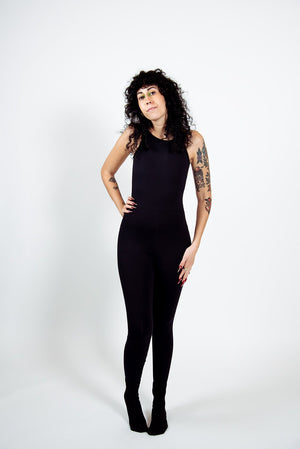 Santai Jumpsuit in Black - Manners London