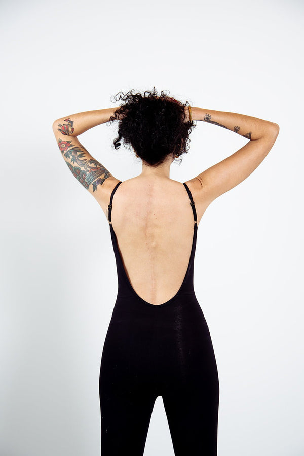 Santai Jumpsuit in Black - Manners London