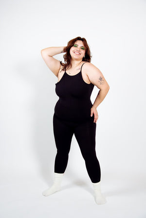 Santai Jumpsuit in Black - Manners London