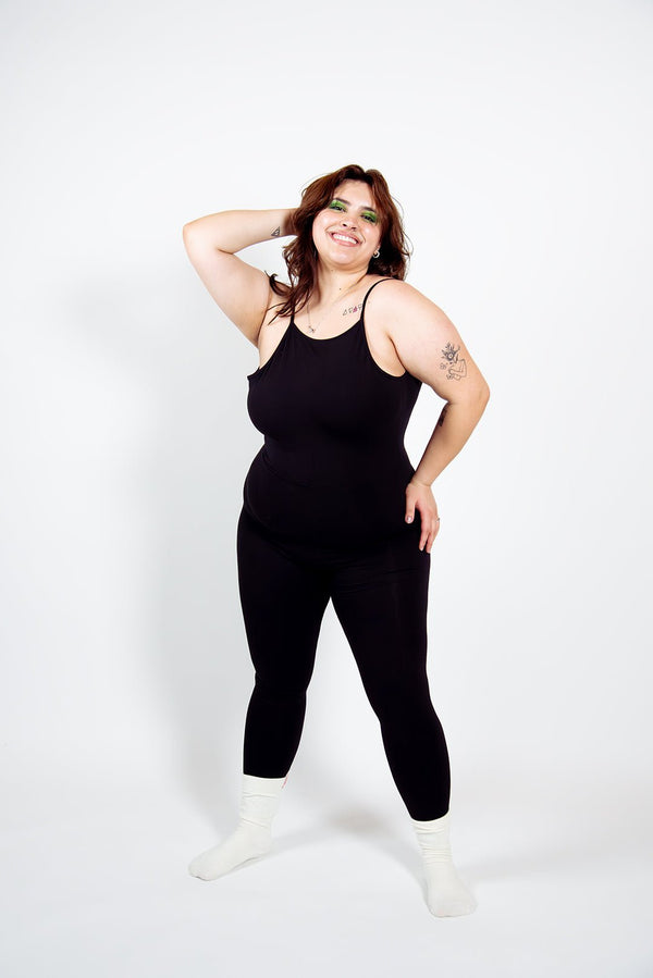 Santai Jumpsuit in Black - Manners London