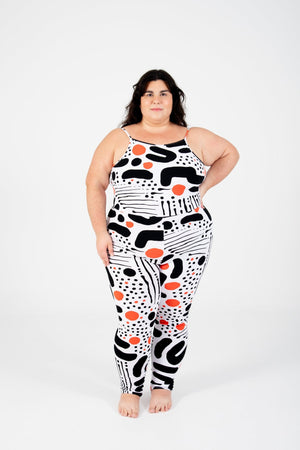 Santai Jumpsuit in Cuppa - Manners London