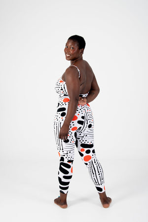 Santai Jumpsuit in Cuppa - Manners London