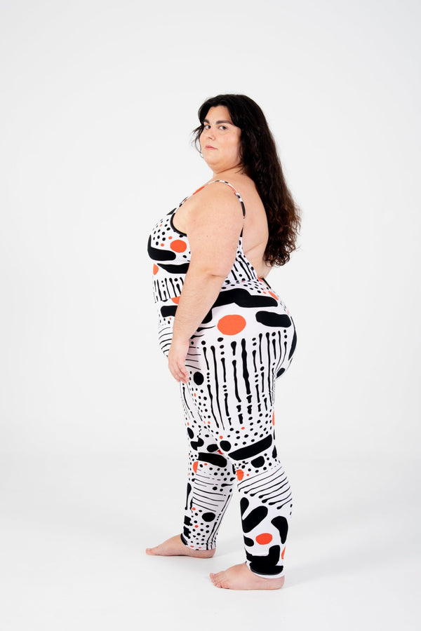 Santai Jumpsuit in Cuppa - Manners London