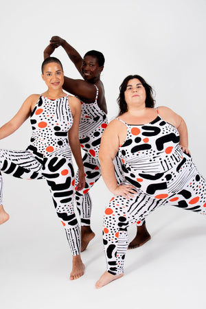 Santai Jumpsuit in Cuppa - Manners London