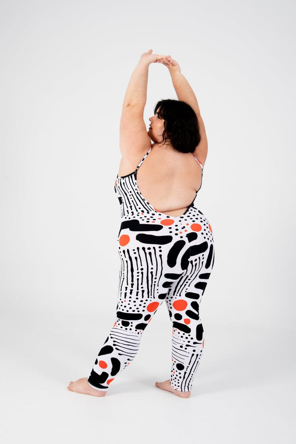 Santai Jumpsuit in Cuppa - Manners London