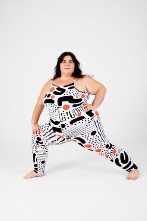 Santai Jumpsuit in Cuppa - Manners London