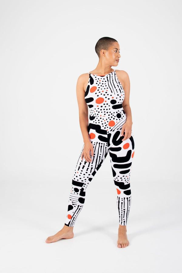 Santai Jumpsuit in Cuppa - Manners London