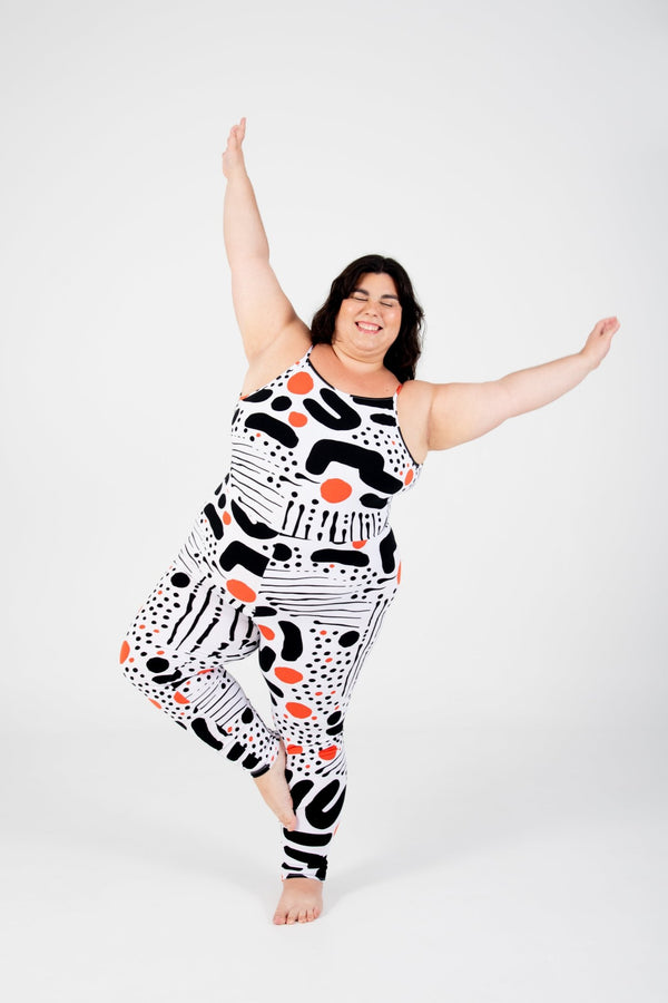 Santai Jumpsuit in Cuppa - Manners London