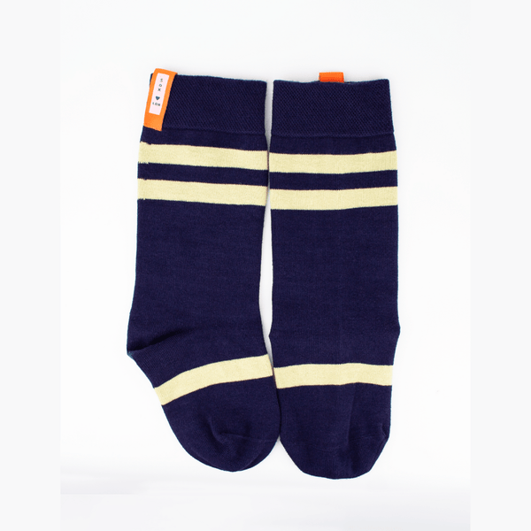⁠⁠Sox in Eclipse with Green Haze Stripe - Manners London