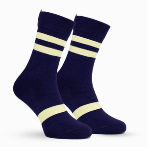 ⁠⁠Sox in Eclipse with Green Haze Stripe - Manners London