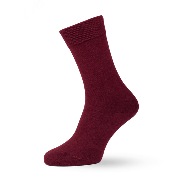 Sox in ⁠Tawny Port with label - Manners London
