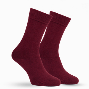Sox in ⁠Tawny Port with label - Manners London