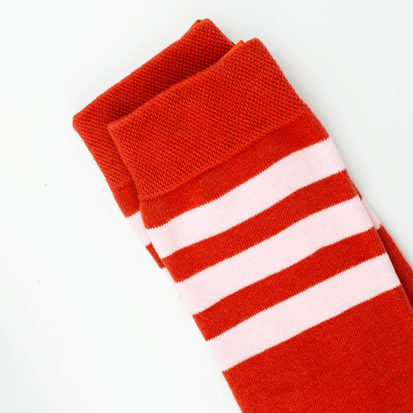 ⁠⁠Sox2 in Rust with Rose Stripe - Manners London