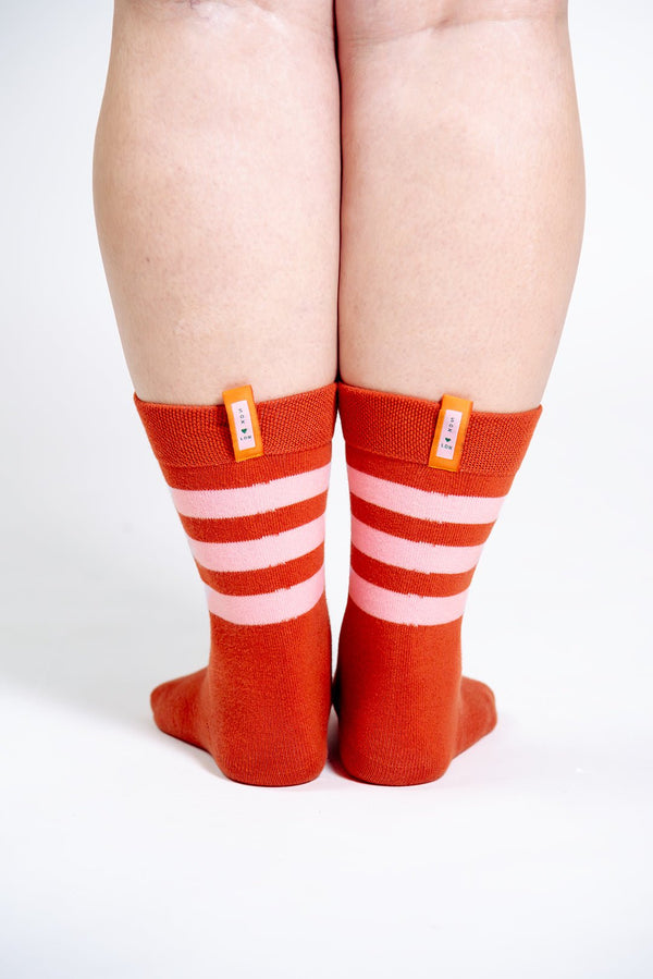 ⁠⁠Sox2 in Rust with Rose Stripe - Manners London