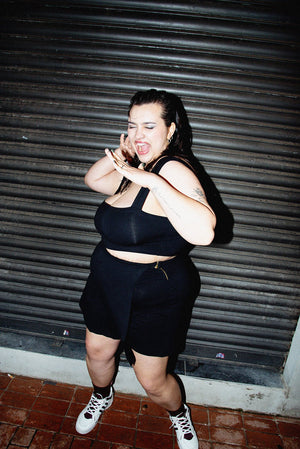 The Skort in Black - Manners London