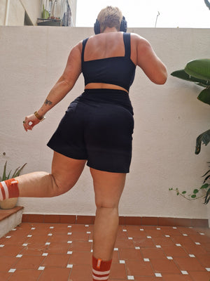 The Skort in Black - Manners London