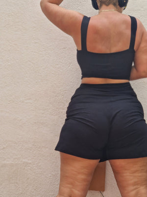 The Skort in Black - Manners London